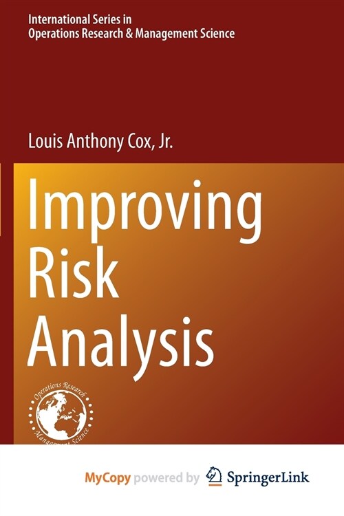 Improving Risk Analysis (Paperback)