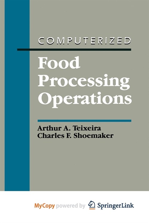 Computerized Food Processing Operations (Paperback)