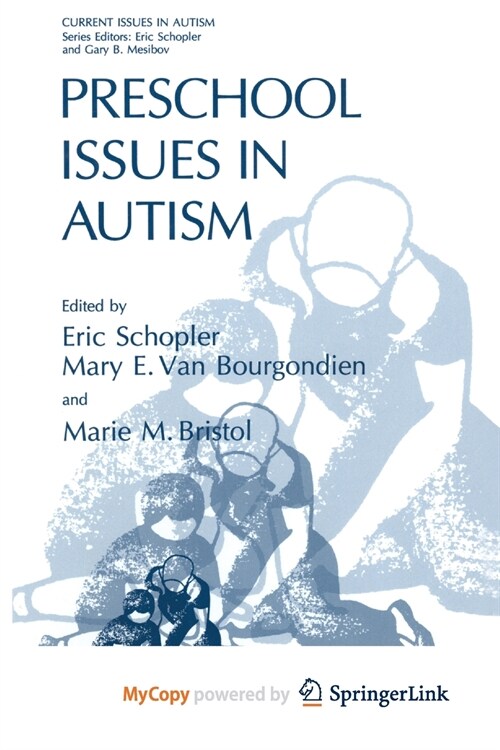 Preschool Issues in Autism (Paperback)