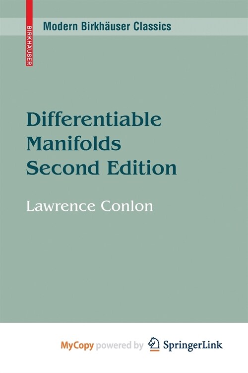 Differentiable Manifolds (Paperback)