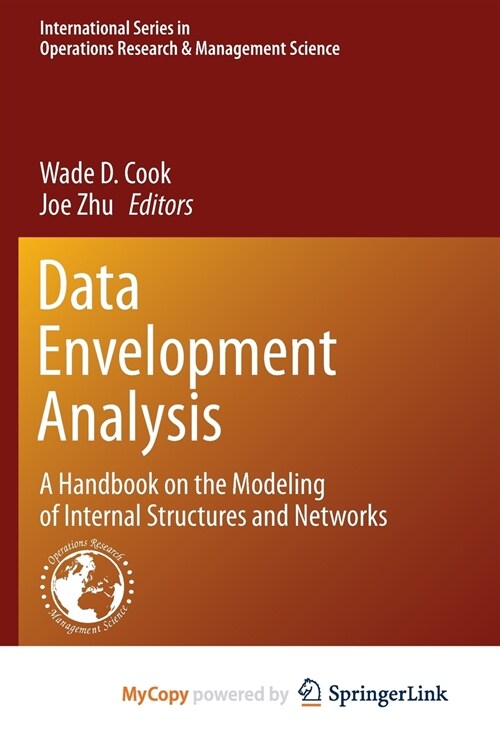 Data Envelopment Analysis (Paperback)