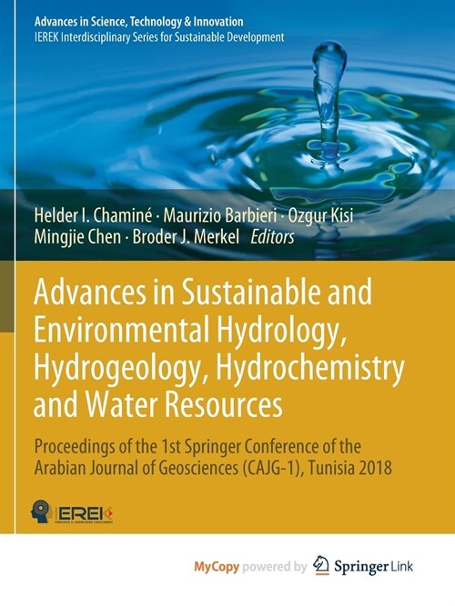 Advances in Sustainable and Environmental Hydrology, Hydrogeology, Hydrochemistry and Water Resources (Paperback)