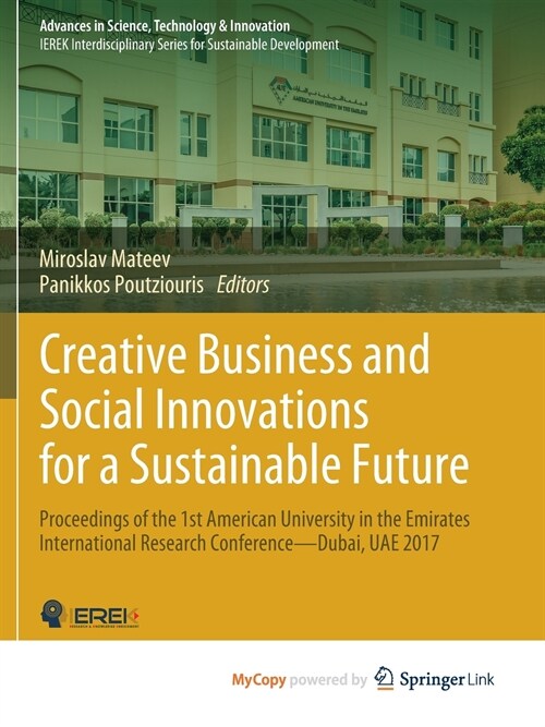Creative Business and Social Innovations for a Sustainable Future (Paperback)