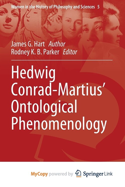 Hedwig Conrad-Martius Ontological Phenomenology (Paperback)