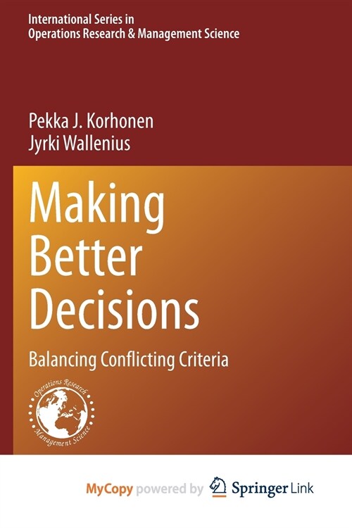Making Better Decisions (Paperback)