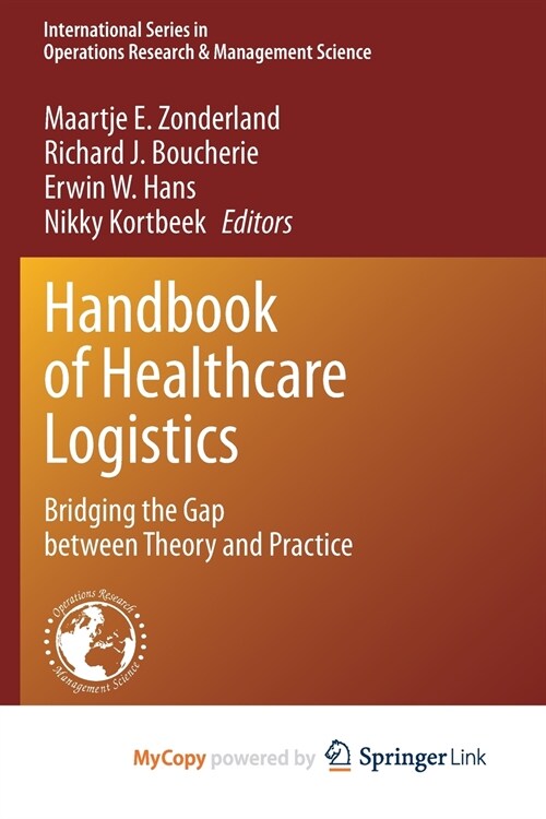 Handbook of Healthcare Logistics (Paperback)