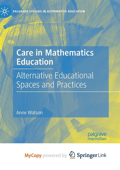 Care in Mathematics Education (Paperback)