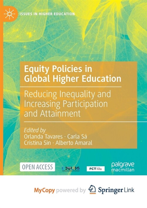 Equity Policies in Global Higher Education (Paperback)