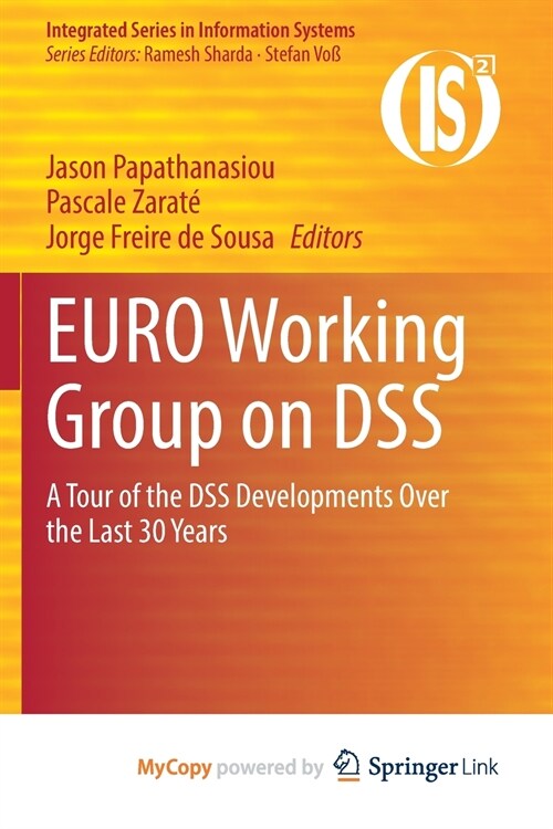 EURO Working Group on DSS (Paperback)