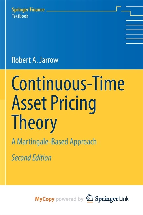 Continuous-Time Asset Pricing Theory (Paperback)