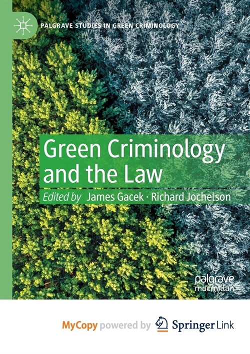 Green Criminology and the Law (Paperback)