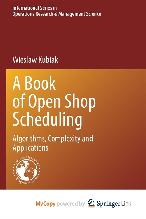 A Book of Open Shop Scheduling (Paperback)