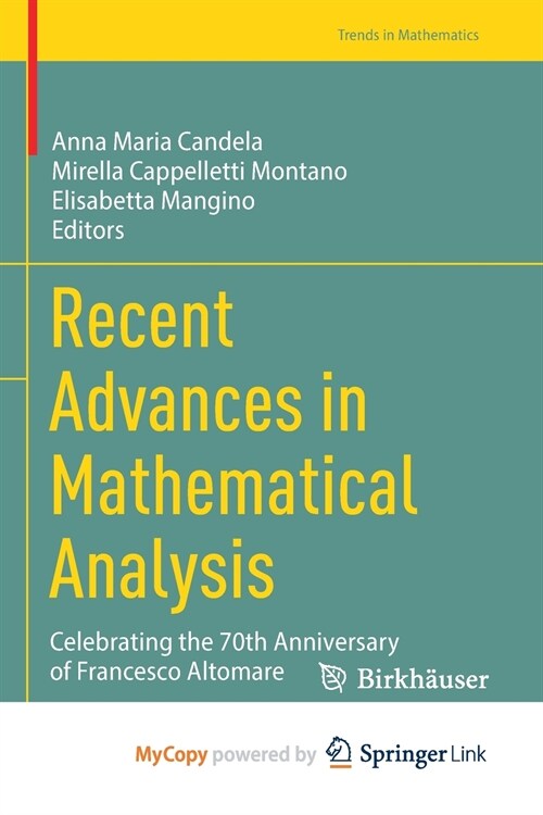 Recent Advances in Mathematical Analysis (Paperback)