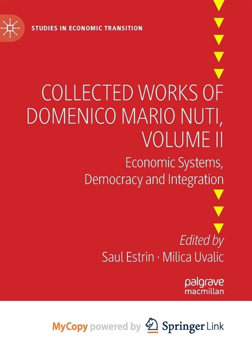 Collected Works of Domenico Mario Nuti, Volume II (Paperback)