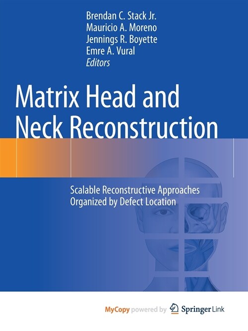 Matrix Head and Neck Reconstruction (Paperback)