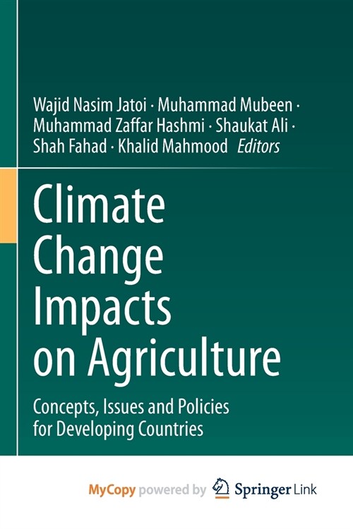 Climate Change Impacts on Agriculture (Paperback)