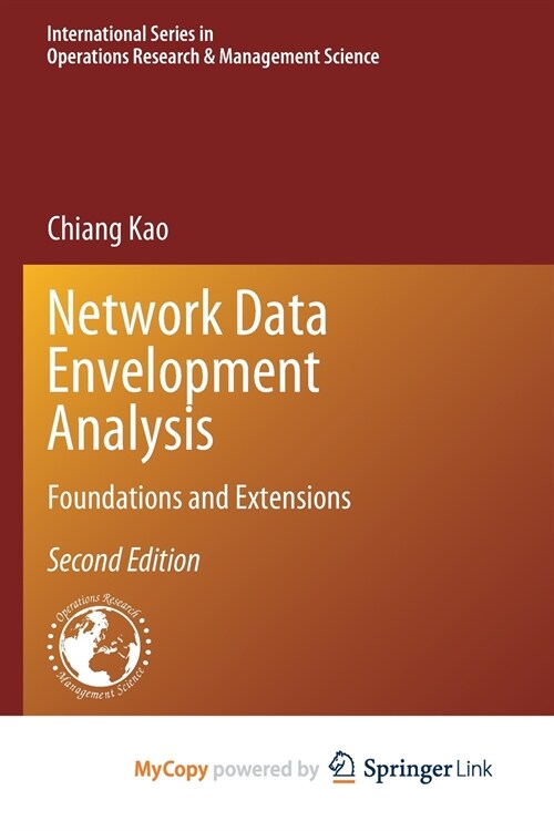 Network Data Envelopment Analysis (Paperback)