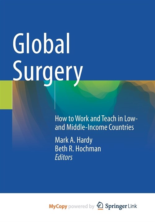 Global Surgery (Paperback)