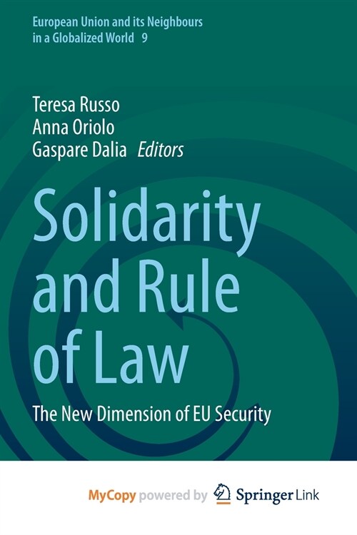 Solidarity and Rule of Law (Paperback)