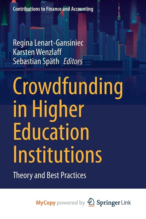 Crowdfunding in Higher Education Institutions (Paperback)