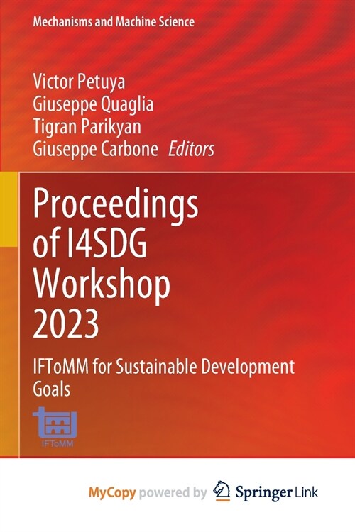 Proceedings of I4SDG Workshop 2023 (Paperback)