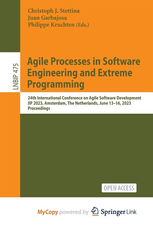 Agile Processes in Software Engineering and Extreme Programming (Paperback)
