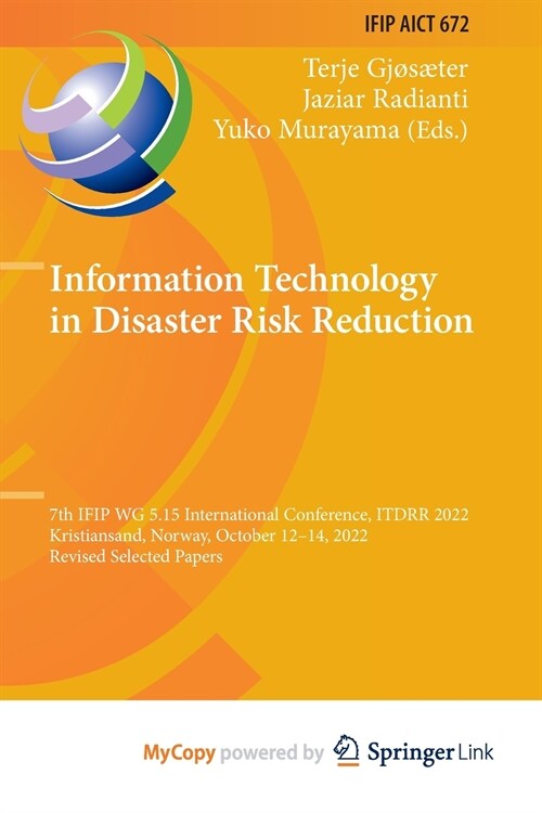 Information Technology in Disaster Risk Reduction (Paperback)