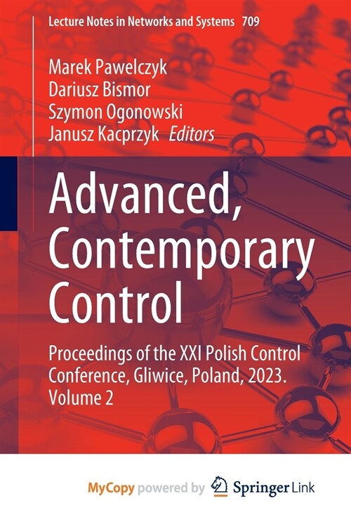 Advanced, Contemporary Control (Paperback)