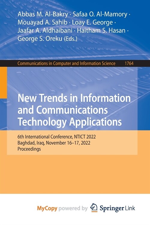 New Trends in Information and Communications Technology Applications (Paperback)