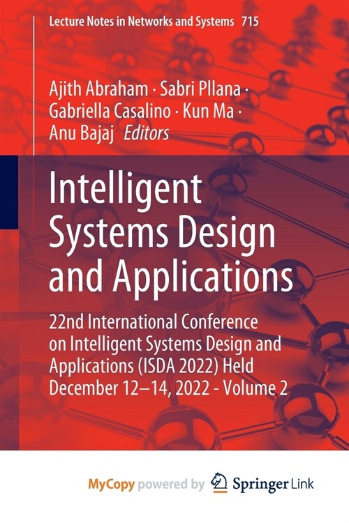 Intelligent Systems Design and Applications (Paperback)