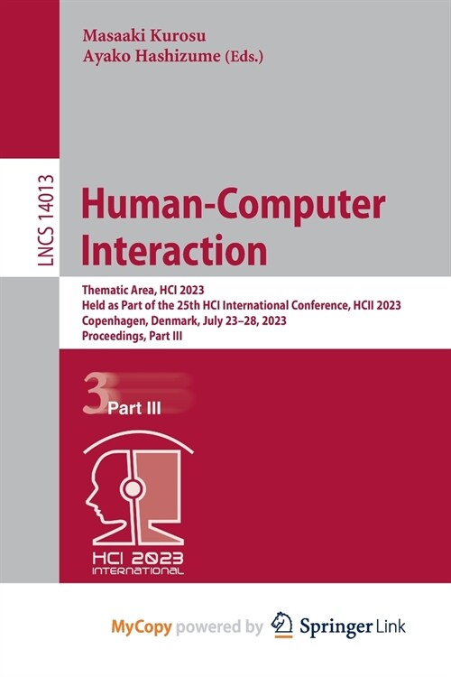 Human-Computer Interaction (Paperback)