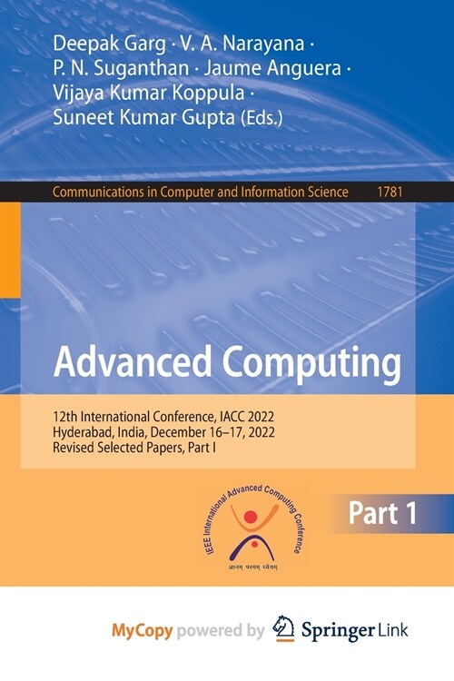 Advanced Computing (Paperback)