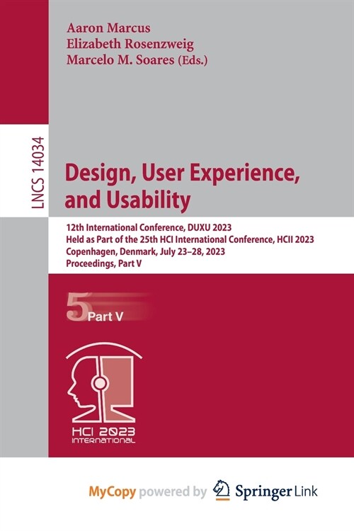 Design, User Experience, and Usability (Paperback)