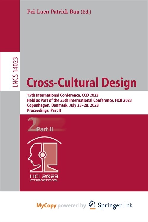 Cross-Cultural Design (Paperback)