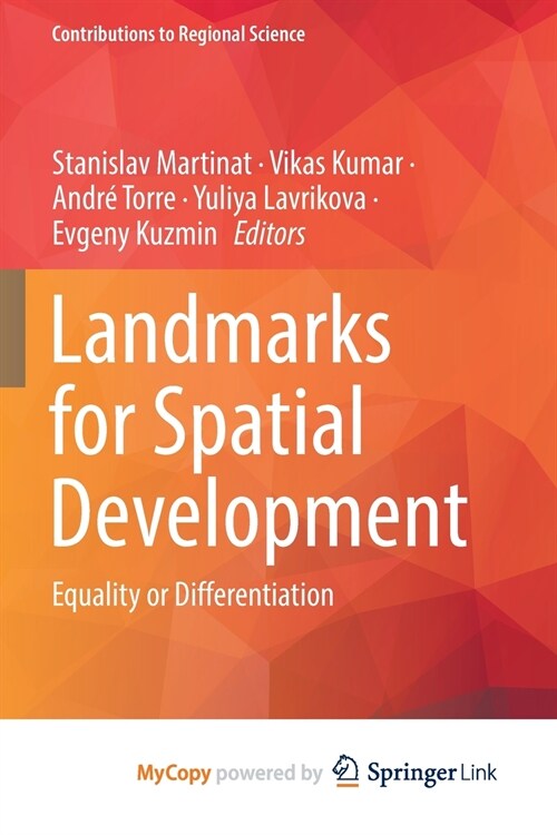 Landmarks for Spatial Development (Paperback)