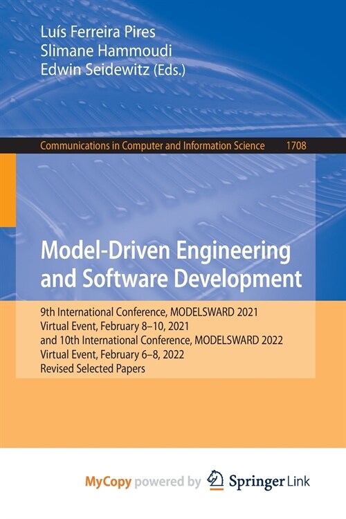 Model-Driven Engineering and Software Development (Paperback)