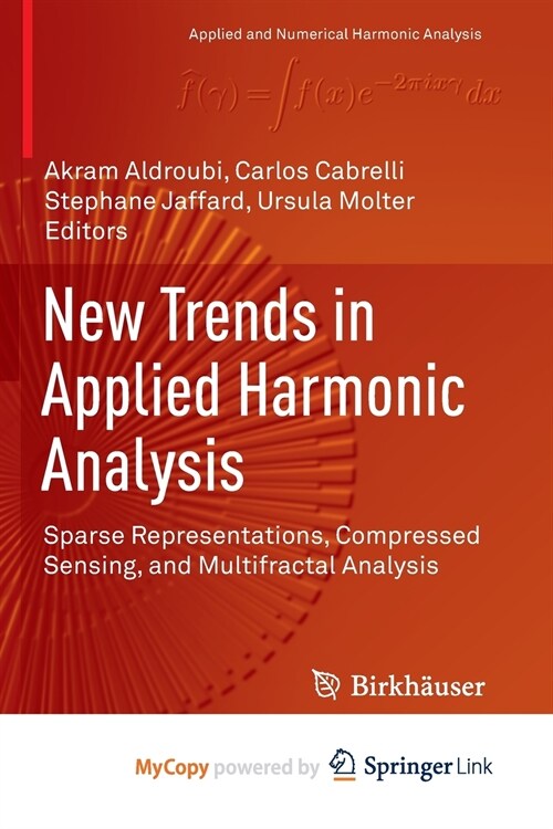 New Trends in Applied Harmonic Analysis (Paperback)