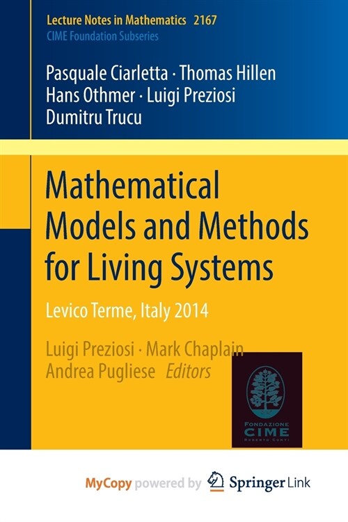 Mathematical Models and Methods for Living Systems (Paperback)