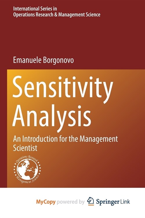 Sensitivity Analysis (Paperback)