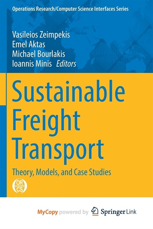 Sustainable Freight Transport (Paperback)