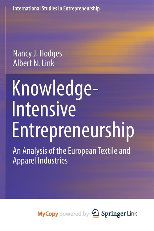 Knowledge-Intensive Entrepreneurship (Paperback)