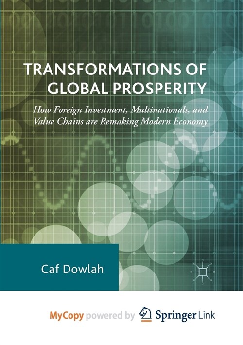 Transformations of Global Prosperity (Paperback)