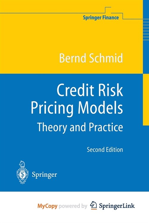 Credit Risk Pricing Models (Paperback)