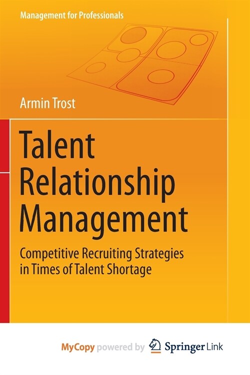 Talent Relationship Management (Paperback)