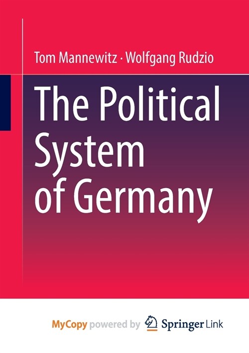 The Political System of Germany (Paperback)