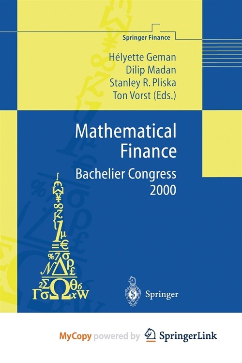 Mathematical Finance - Bachelier Congress 2000 (Paperback)