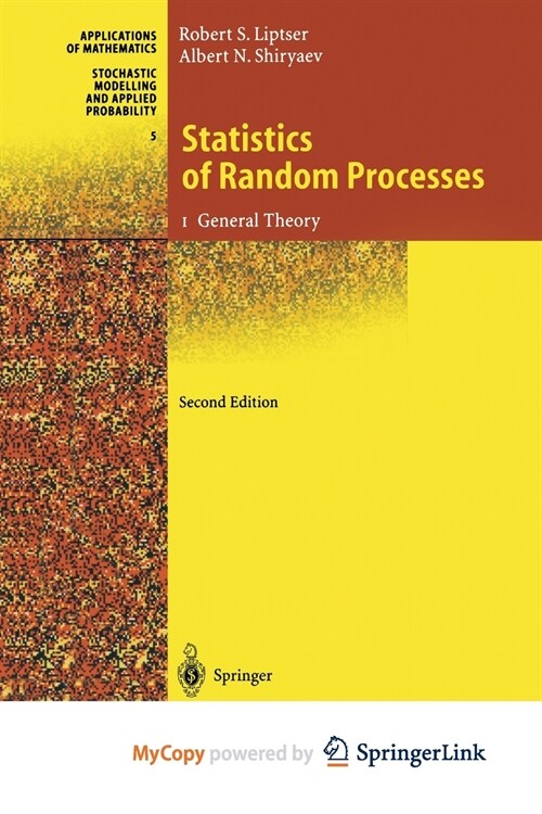 Statistics of Random Processes (Paperback)