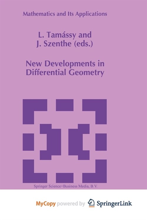 New Developments in Differential Geometry (Paperback)