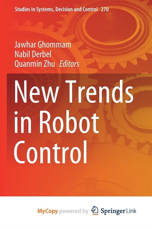 New Trends in Robot Control (Paperback)