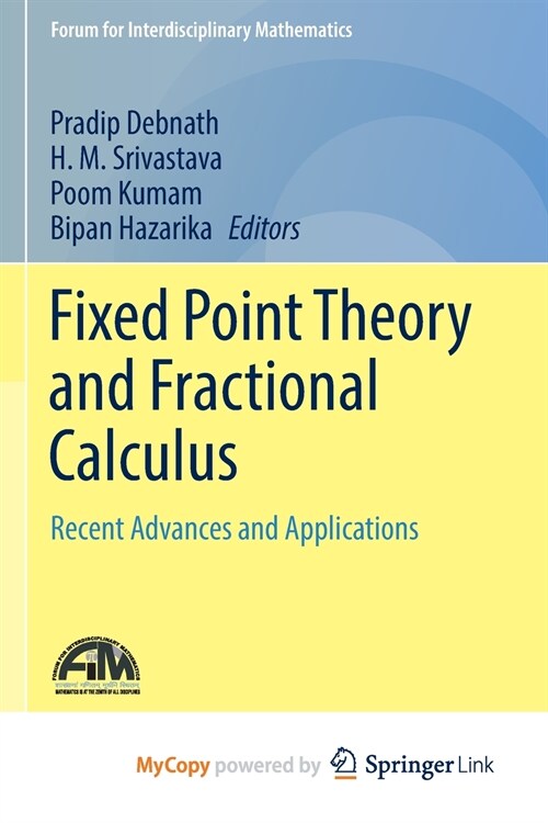 Fixed Point Theory and Fractional Calculus (Paperback)